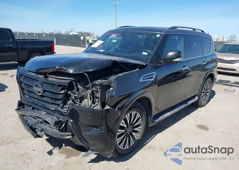 2022 Nissan Armada Sl 2Wd from USA, damaged, VIN JN8AY2BA2N9391951